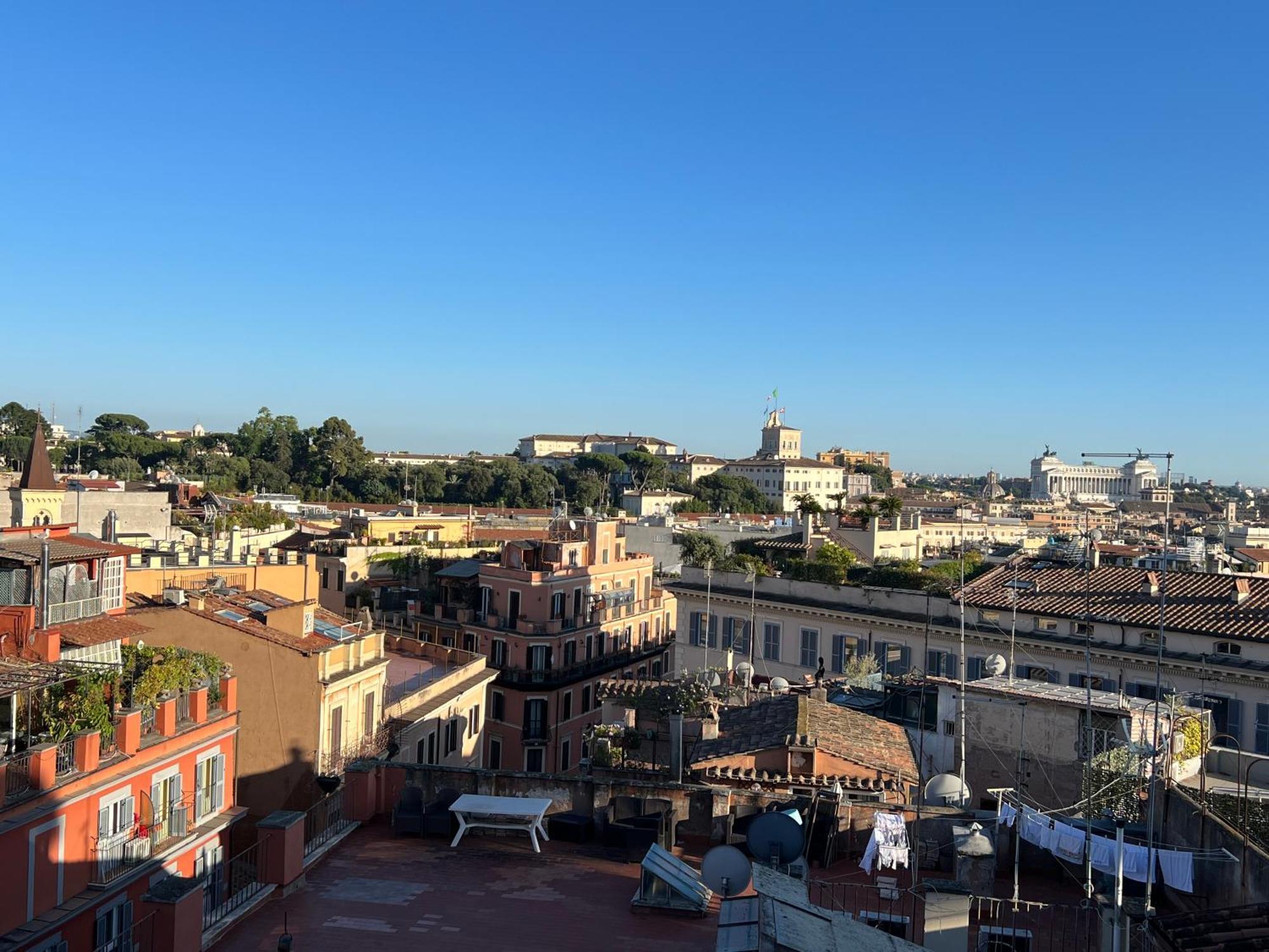 Spanish Steps Rome View Exterior photo